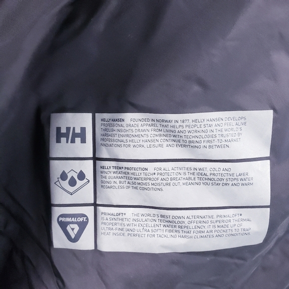 Helly Hansen Boyne Insulated Parka Coat 2.0 Green Women's Size Large - Picture 10 of 13